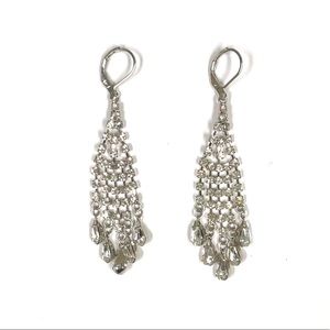 Rhinestone Crystal Dangle Earrings